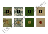 U.S. Army Rank Patches for Sew On